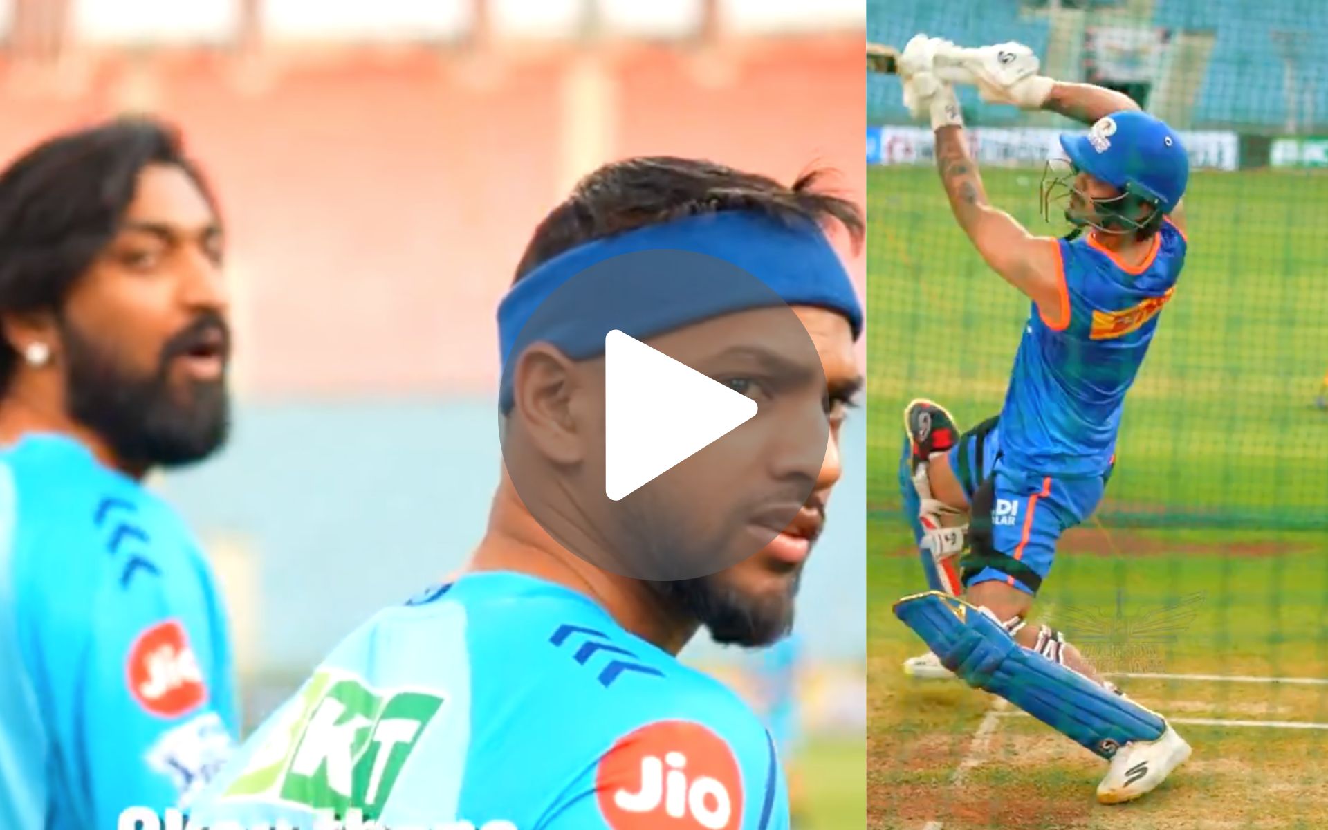 [Watch] '360 Degree ABD' - Krunal & Pooran Tease Ishan Kishan During Net Session